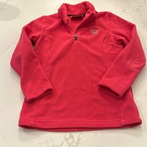 Girls Rossignol Fleece Ski Half Zip Top